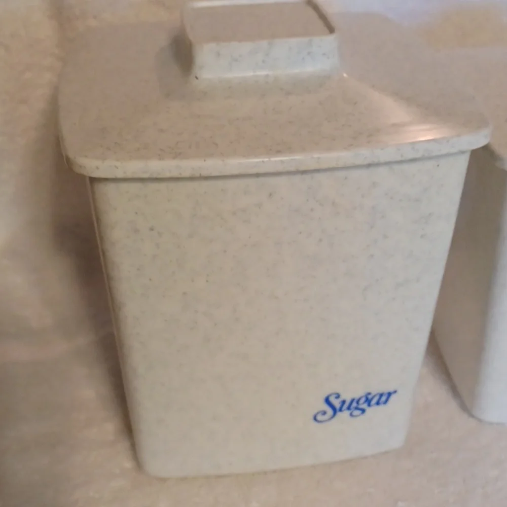 Canister set tucker housewares made in the USA vintage kitchen storage Vintage